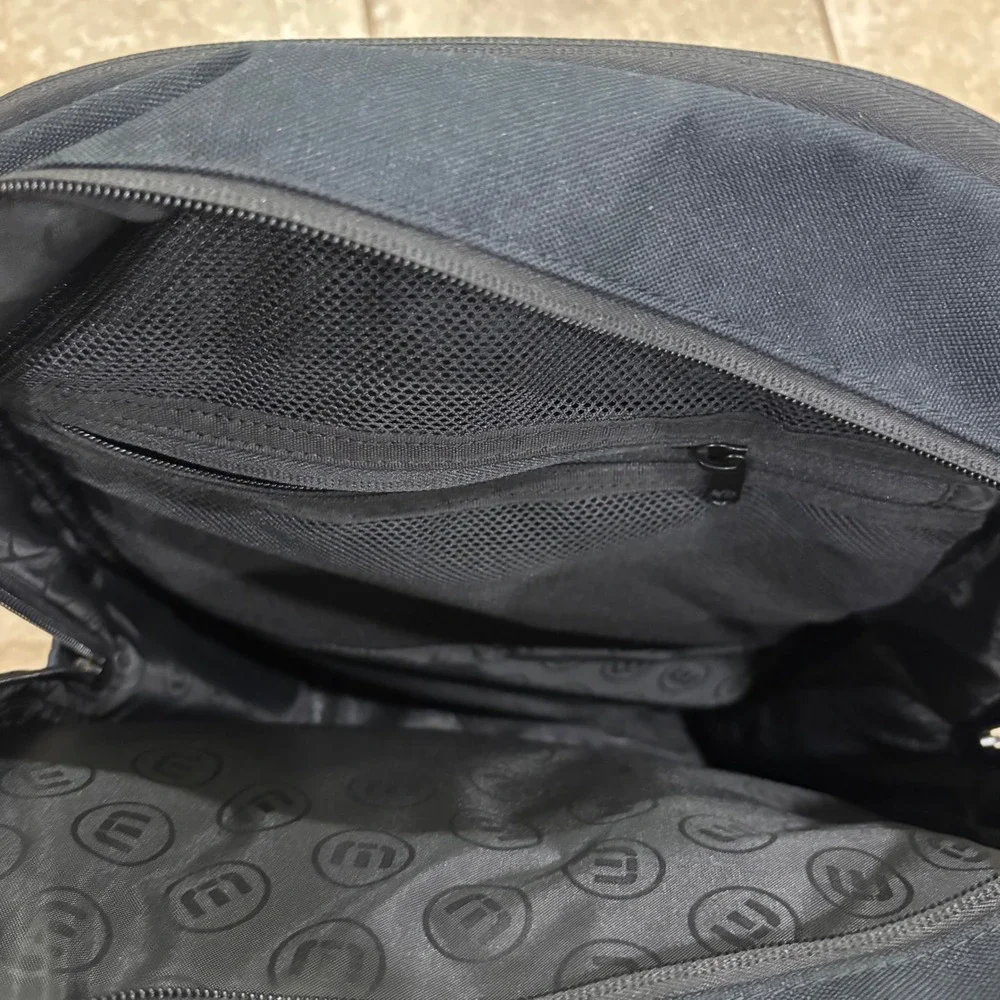 TravisMathew  Backpack Black Mens Travel Laptop Bag New